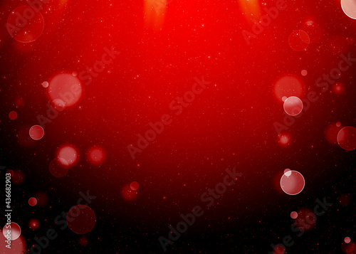 Colorful Bokeh Background (Colorful Blurred Wallpaper) red