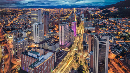 Panorámica de Bogotá photo