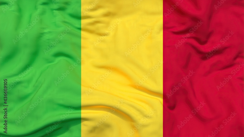 Obraz premium Mali flag 4k