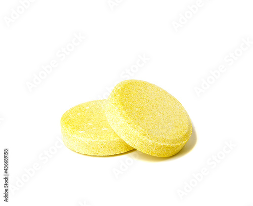 water-soluble tablets vitamin C isolated