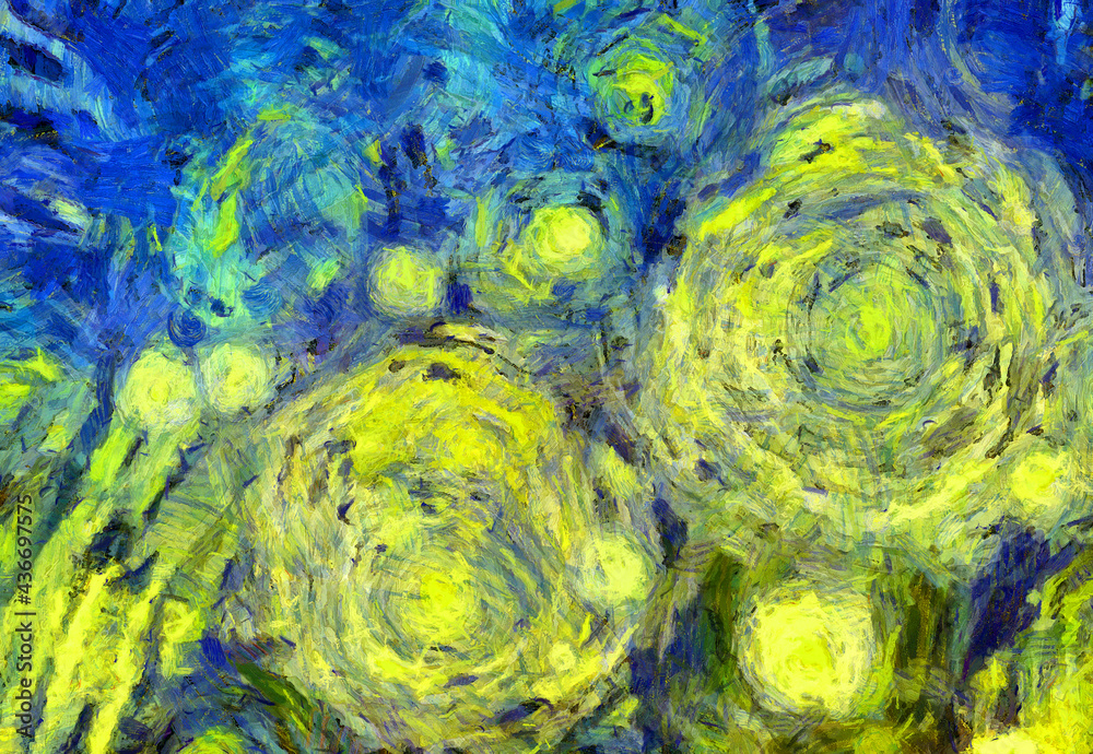 Abstract oil painting background Impressionist style illustrated to create designs. Abstract oil painting background Impressionist style illustrated to create designs.