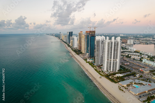 Beachfront real estate in Sunny Isles Beach FL © Felix Mizioznikov