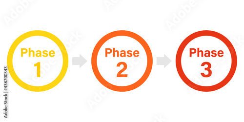 Step 1 2 3 infographic design. Clipart image