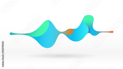 Motion sound wave abstract background