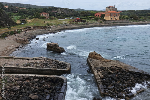 Ansedonia, località marittima del Lazio, centro Italia photo