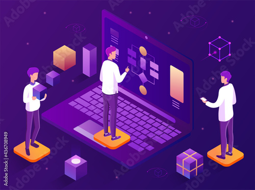 Block scheme creation modular software development
