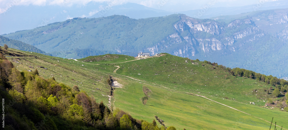 A typical mountain landscape