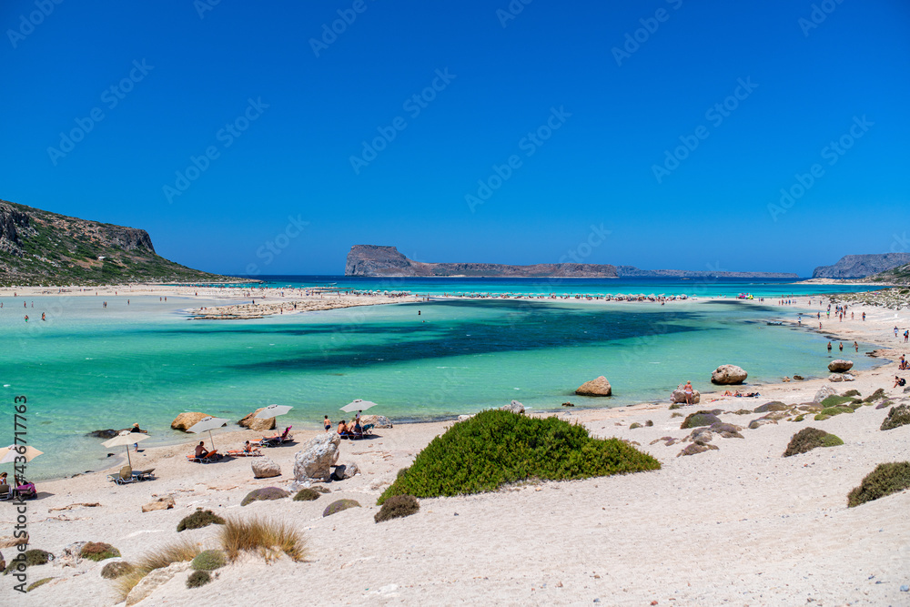 Balos Lagoon, Crete, Greece