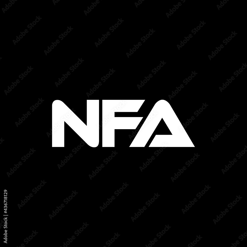 NFA letter logo design with black background in illustrator, vector logo modern alphabet font overlap style. calligraphy designs for logo, Poster, Invitation, etc.
NFA letter logo design with black background in illustrator, vector logo modern alphabet font overlap style. calligraphy designs for logo, Poster, Invitation, etc.