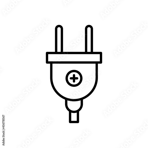 Plug for socket icon