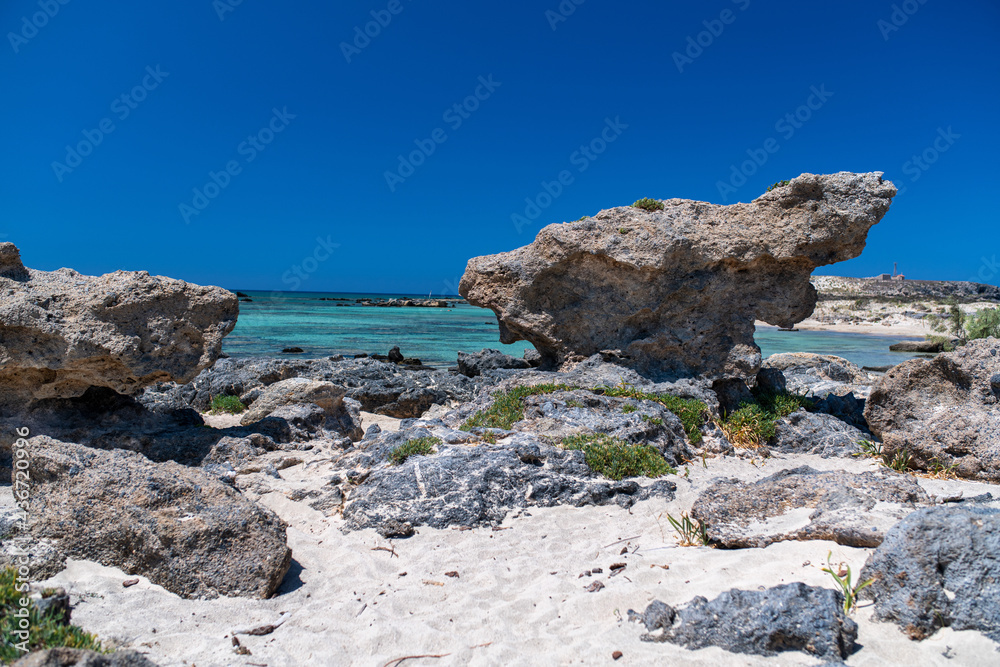 Elafonisi Beach, Crete, Greece