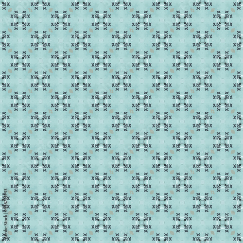Wallpaper Mural Color pattern texture. Colorful ornamental graphic design. Mosaic ornaments. Pattern template. Vector illustration. Torontodigital.ca