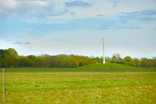 Cross in the Phoenix Park in Dublin, Ireland