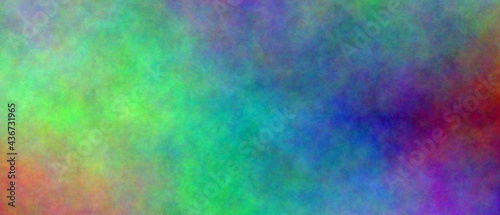 Abstract multicolor. Banner abstract background. Blurry color spectrum, texture background. Rainbow colors. Vivid colors spectrum background. © Mahir