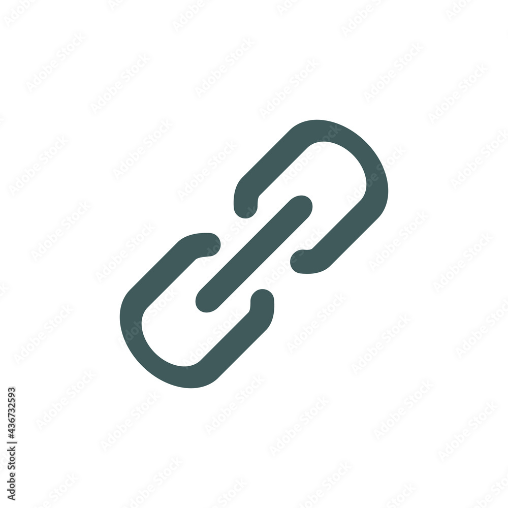 Chain, link icon vector. Link icon. Hyperlink chain symbol. Chain vector symbol. Link icon isolated. Chain, link icon vector. Link icon. Hyperlink chain symbol. Chain vector symbol. Link icon isolated.
