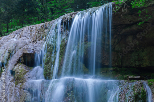 Mountain day summer. Waterfall © erainbow