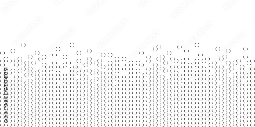 ARRIÈRE-PLAN D'HEXAGONES modifiables
