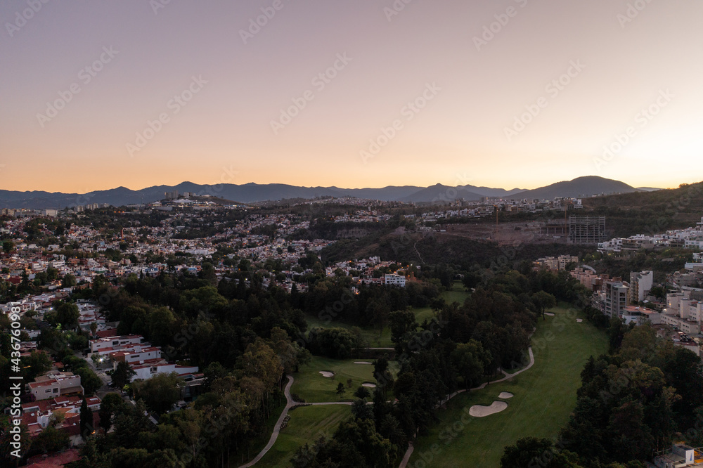 Panoramica del Club de Golf Bellavista, Estado de México