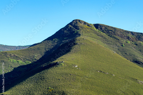 Mountain scenery in O Courel, Galicia, Spain photo