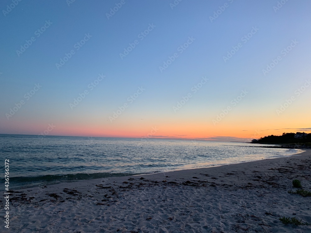 Fototapeta premium summer sunset
