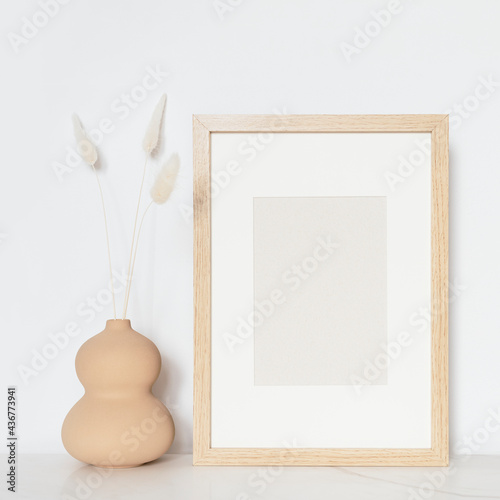 Rectangle wooden nice photo frame