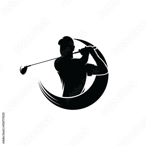 Golf sport logo design inspiration