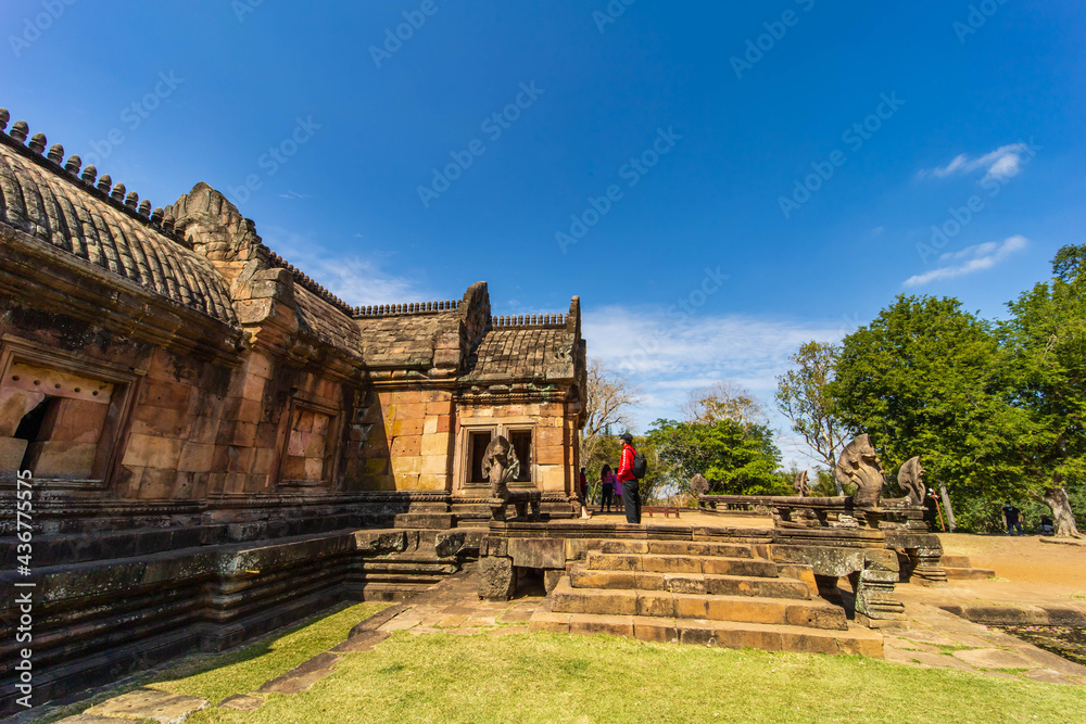 Prasat Khao Phanom Rung is a castle stone laterite, Buriram Province, Thailand.