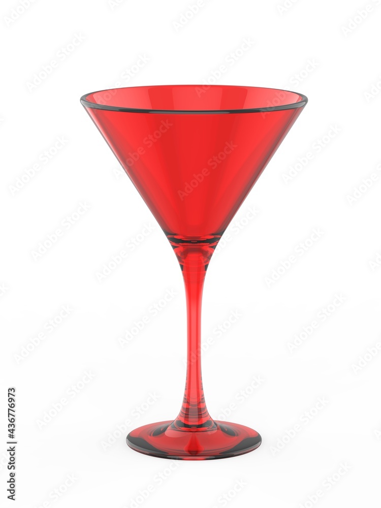 Blank martini glass for branding. 3d render illustration. Blank martini glass for branding. 3d render illustration.