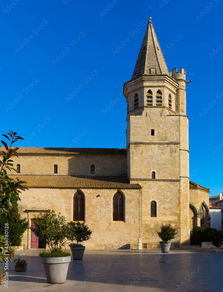 Church of Madeleine, one of most revered sanctuaries of Beziers, France