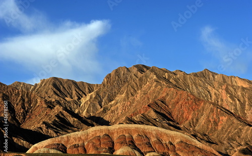 Canvas Print rocks in the mountains
