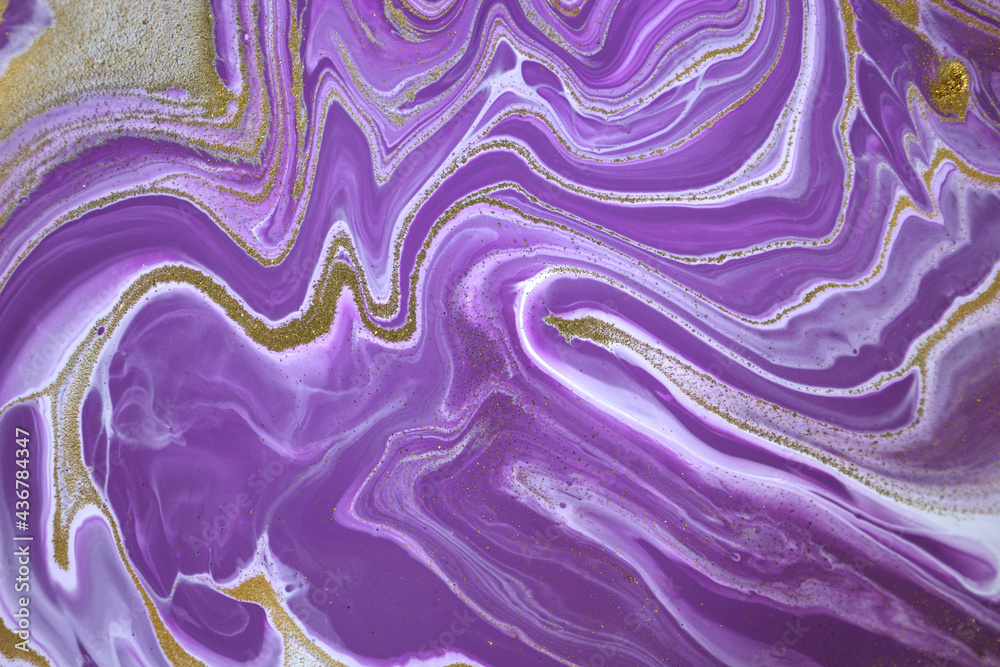 Obraz premium Agate ripple pattern imitation. Abstract background.