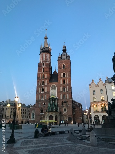 saint Maria cathedral, Poland, Krakow 