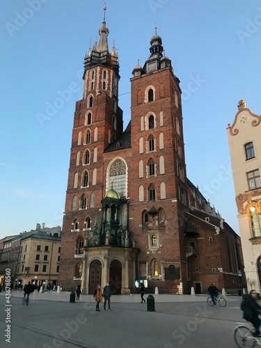 saint Maria cathedral, Krakow, Poland 