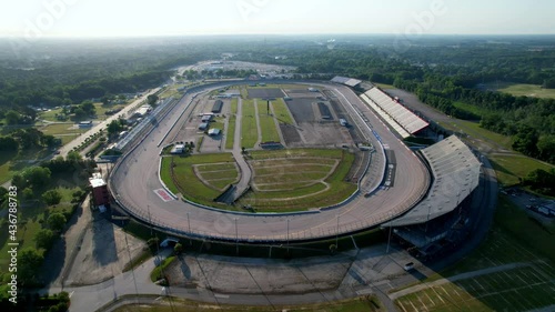 darlington raceway aerial push in, darlington sc, darlington south carolina photo