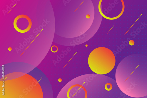 Abstract background geometric shapes and gradient vector illustration