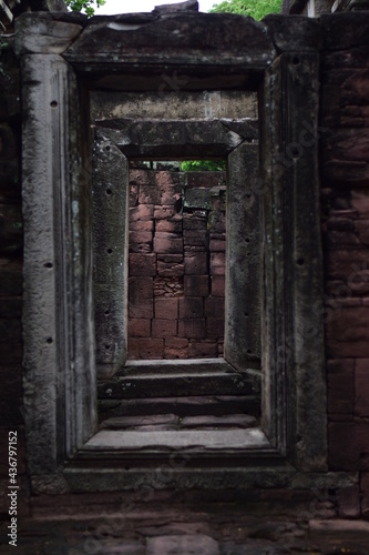 old wooden door