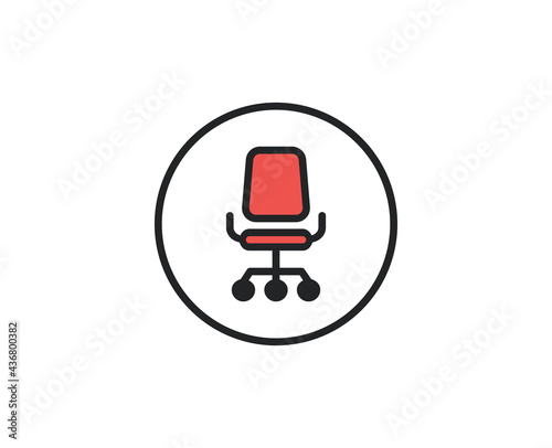 Arm line icon. Vector symbol in trendy flat style on white background. Office sing for design.
