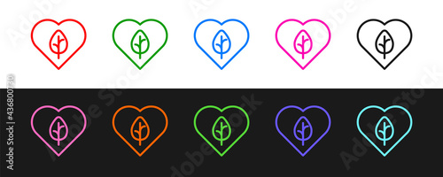 Set line Vegan food diet icon isolated Set line background. Organic, bio, eco symbol. Vegan, no meat, lactose free, healthy, fresh and nonviolent food. Vector