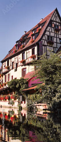 The nicely village of Colmar in Alsace