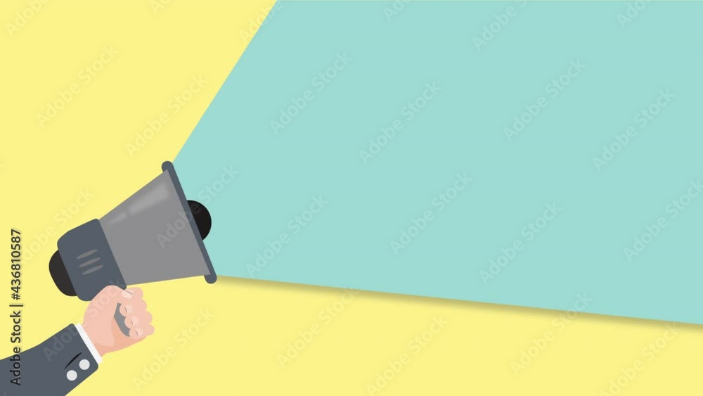 Mégaphone, été, couleurs, communication, vague, animation, marketing, méga, bleu, jaune,  rouge , vert, rose, orange, micro, publicité, parler, expression, informations, protester, activiste, hurler, 