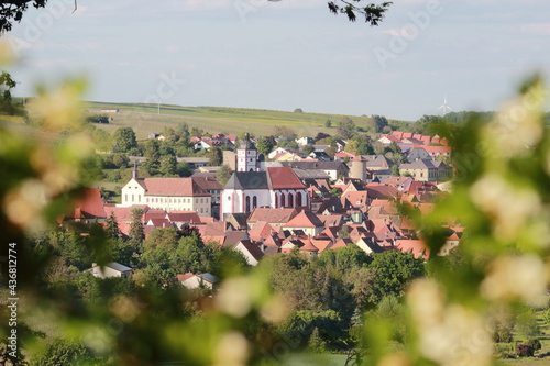 Dettelbach a franconian village in Germany