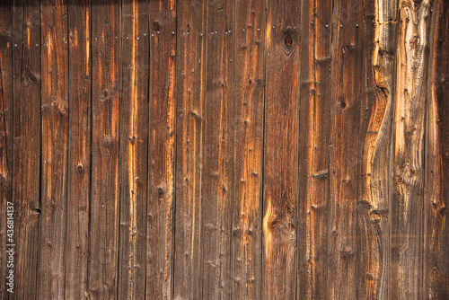 Wooden wall photo