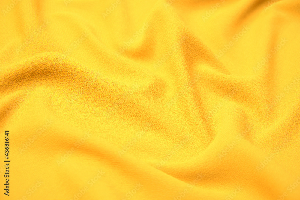 Yellow fabric clearance