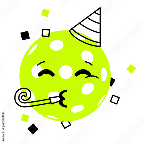 Pickleball greeting card