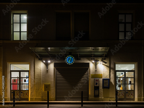 Gare d'Esbly la nuit