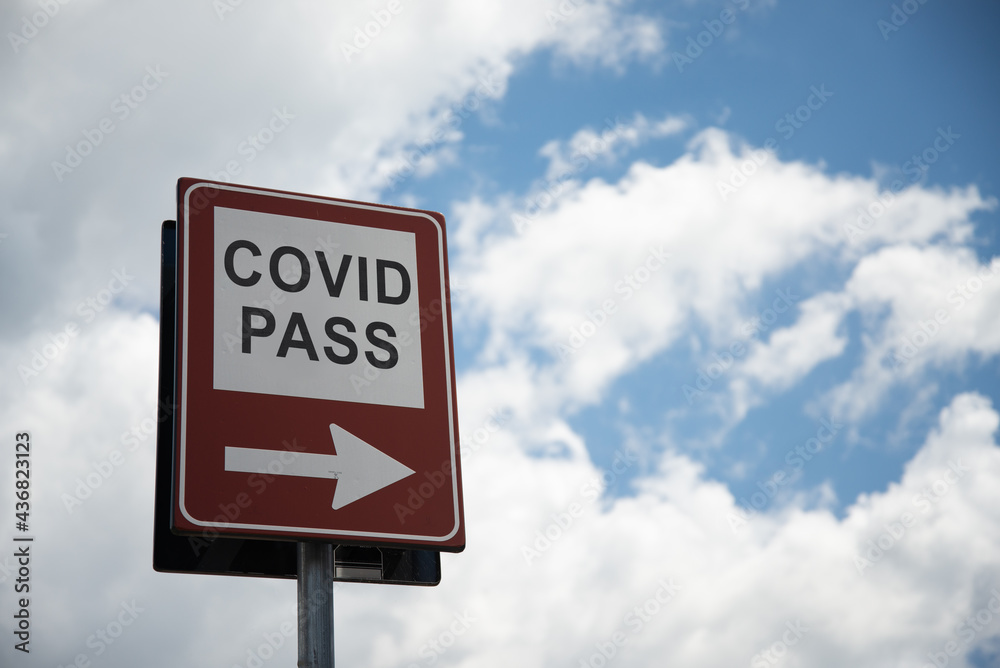 Concept with traffic sign with the text Concept with traffic sign with the text
