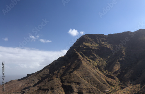 Gran Canaria, landscape of the western part of the island along a hiking route called The Postman Route, El Camino del Cartero
 photo