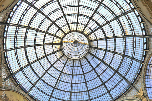 Vittorio Emanuele Gallery in Milan  Italy