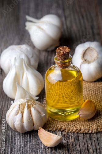 Fresh garlic and garlic oil