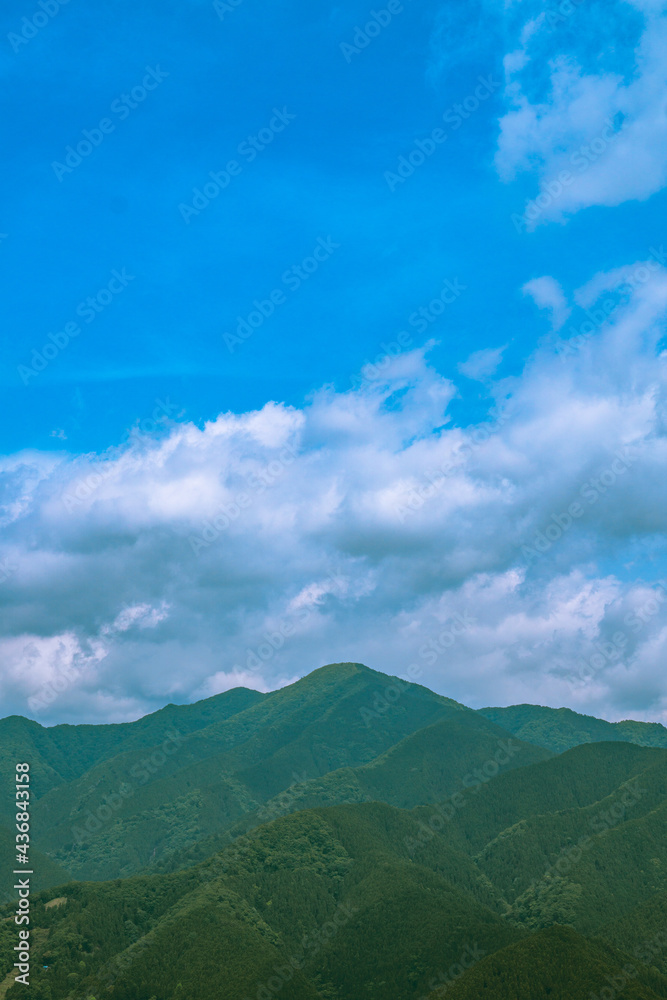 初夏 日本の山 絶景 初夏 日本の山 絶景